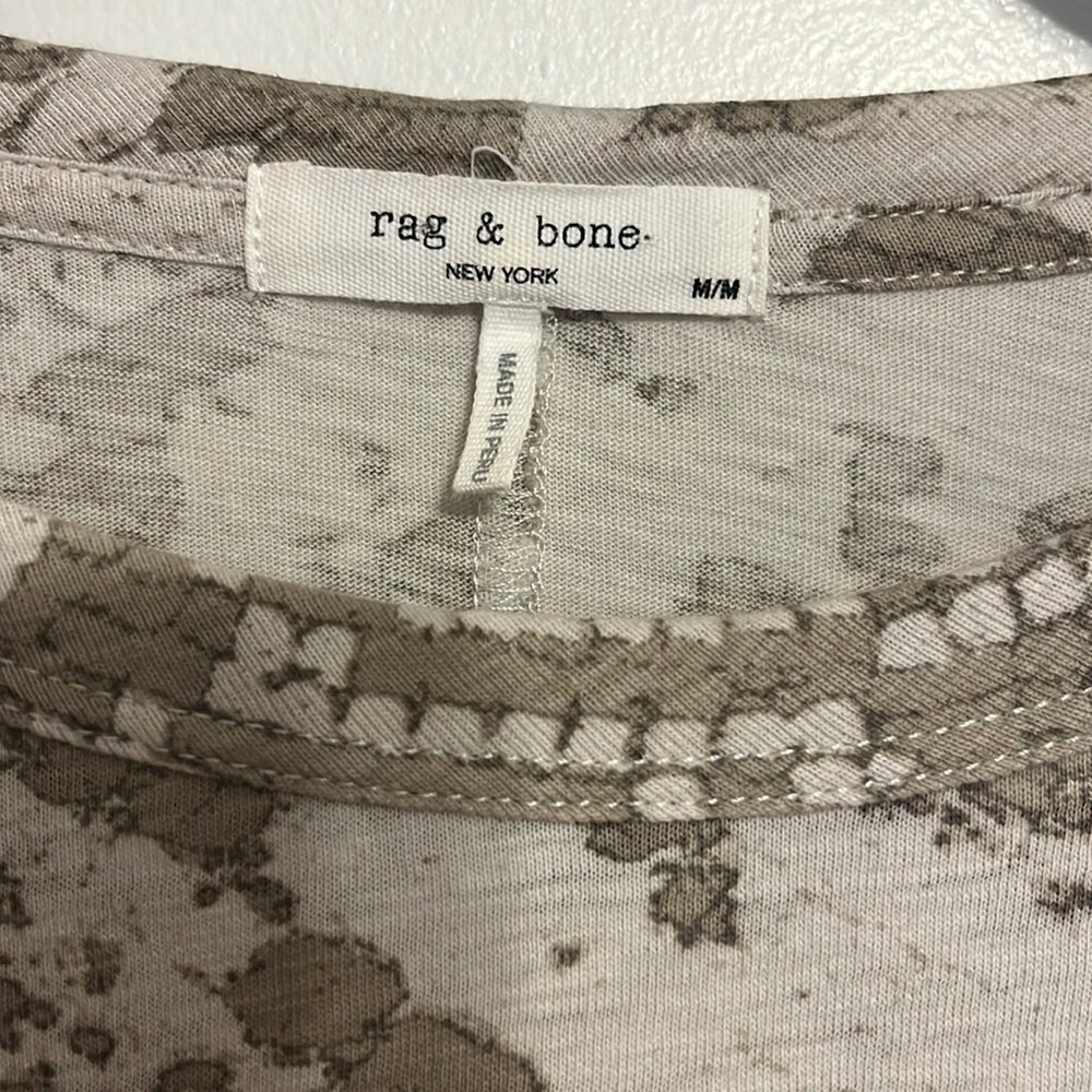 Rag & Bone Snake Print Tee - image 2